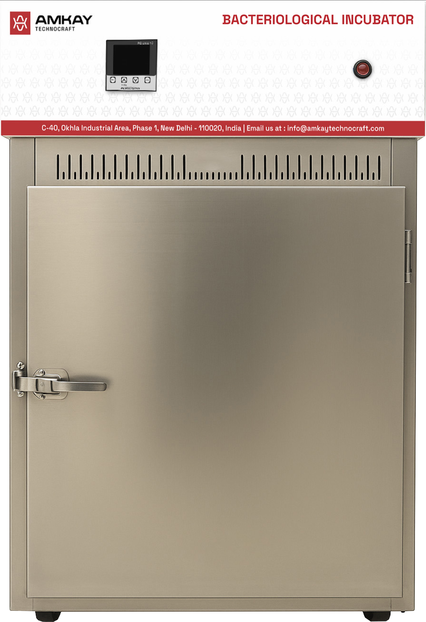 Bacteriological incubator by Amkay Technocraft